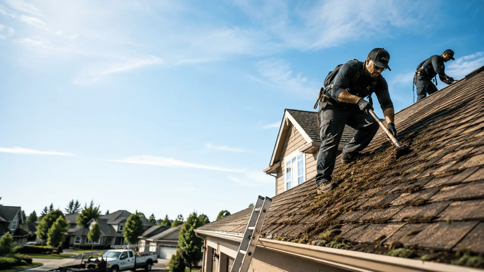 Roof Moss Removal in Sandown, NH near me